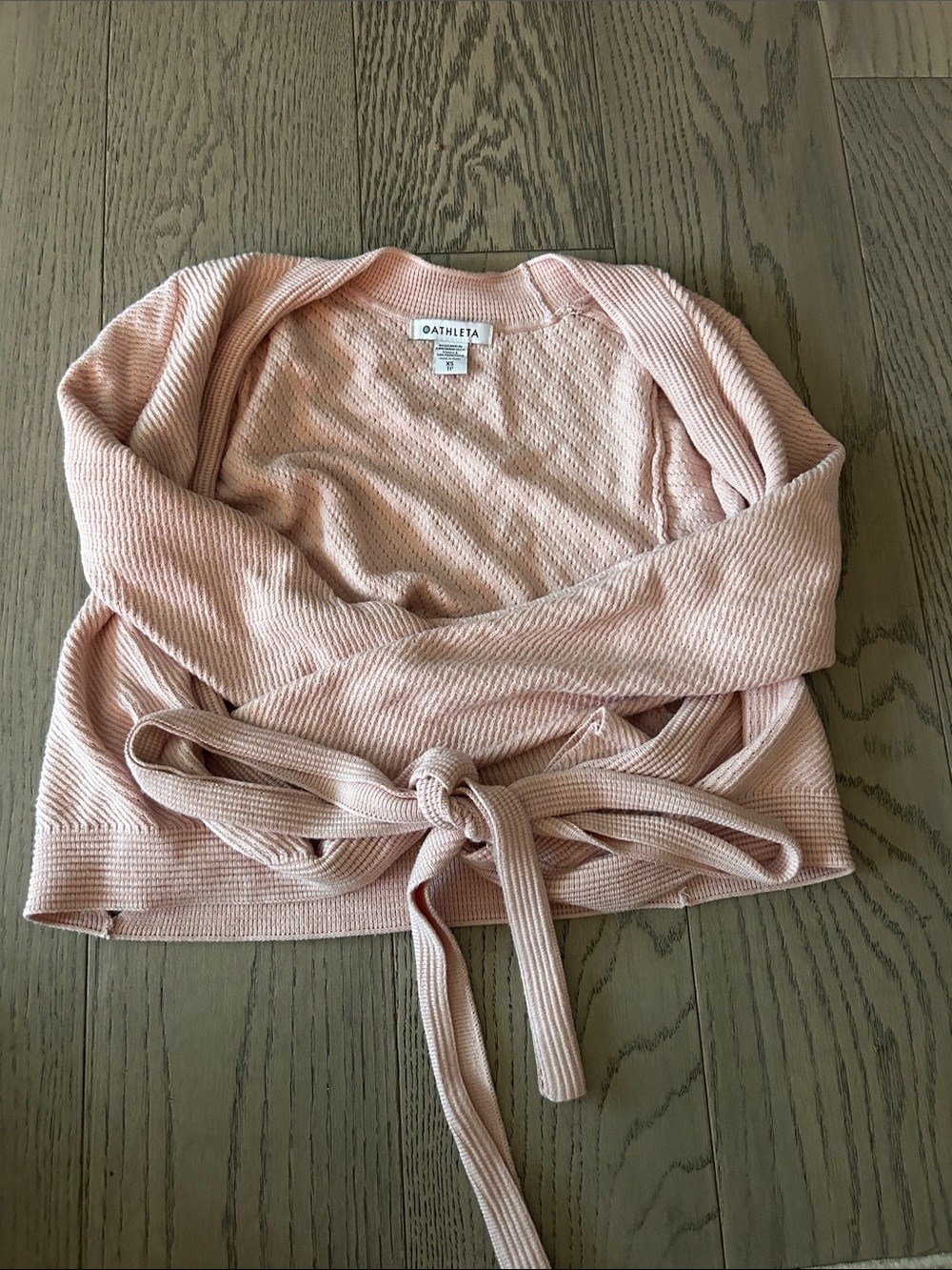 Athleta Women's Wrap Sweater Cardigan - Blush Pink